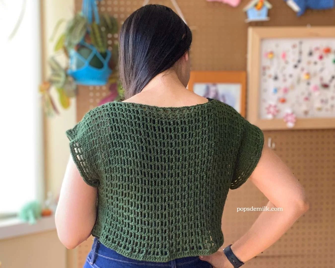 【COSYHARU】Summer Round Short Sleeve Cardigan Women's Short Sleeve Summer Hollow Out Crew Neck Button Down
